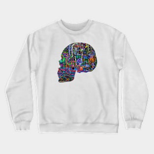 skull Crewneck Sweatshirt